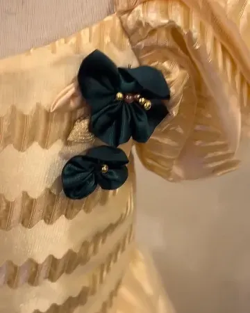 Golden Yellow Top and Skirt view 3
